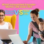 Two women, a child and working - Introverted mom founder balance
