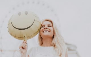a woman who has sparked joy by doing fun weekly challenges